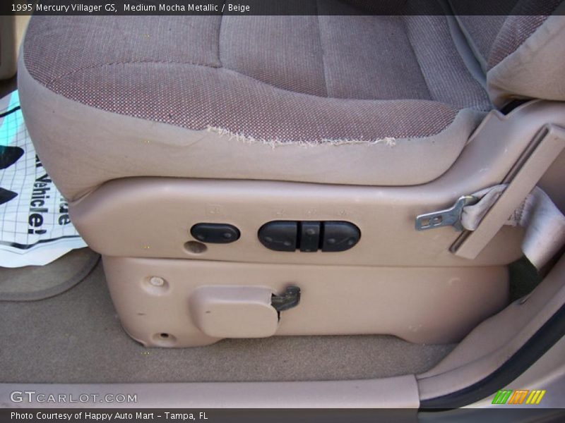 Medium Mocha Metallic / Beige 1995 Mercury Villager GS