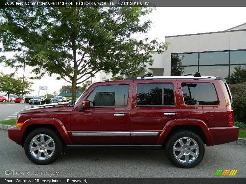  2008 Commander Overland 4x4 Red Rock Crystal Pearl
