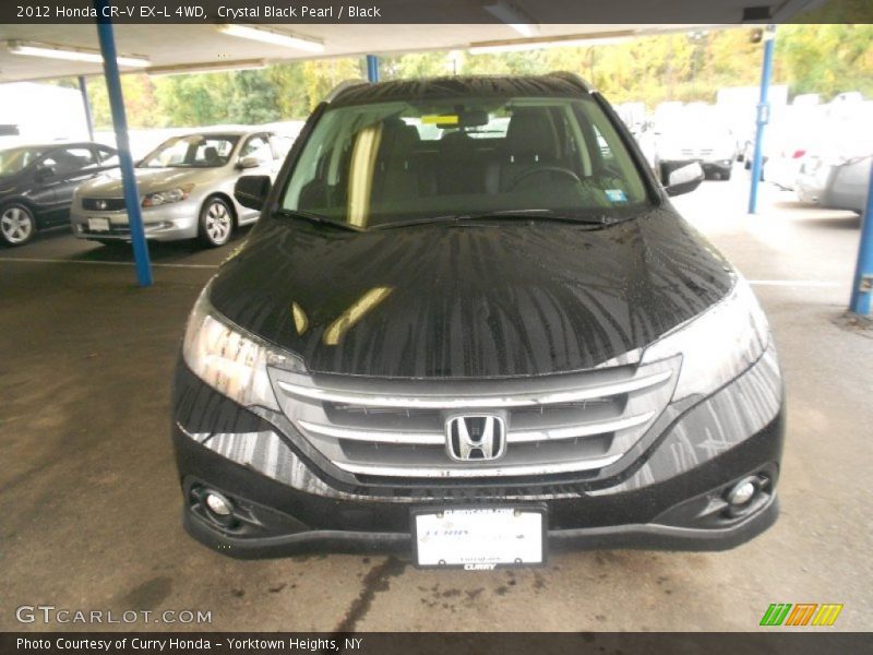 Crystal Black Pearl / Black 2012 Honda CR-V EX-L 4WD