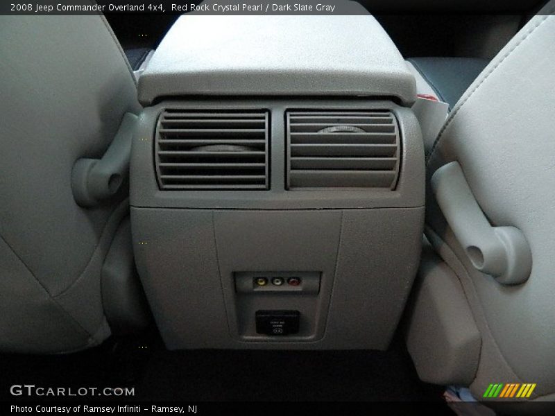 Red Rock Crystal Pearl / Dark Slate Gray 2008 Jeep Commander Overland 4x4