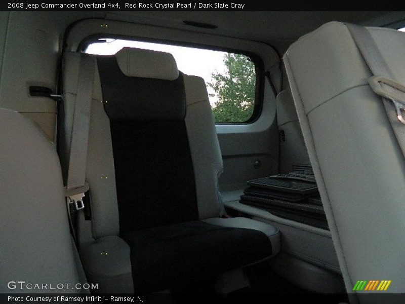 Red Rock Crystal Pearl / Dark Slate Gray 2008 Jeep Commander Overland 4x4