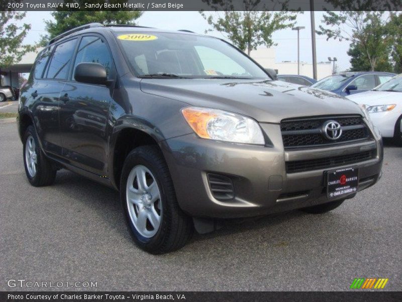 Sandy Beach Metallic / Sand Beige 2009 Toyota RAV4 4WD