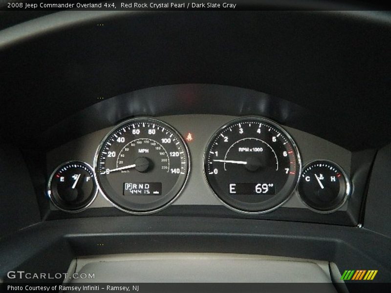  2008 Commander Overland 4x4 Overland 4x4 Gauges