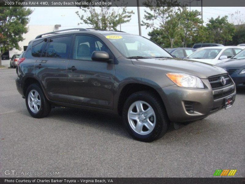 Sandy Beach Metallic / Sand Beige 2009 Toyota RAV4 4WD