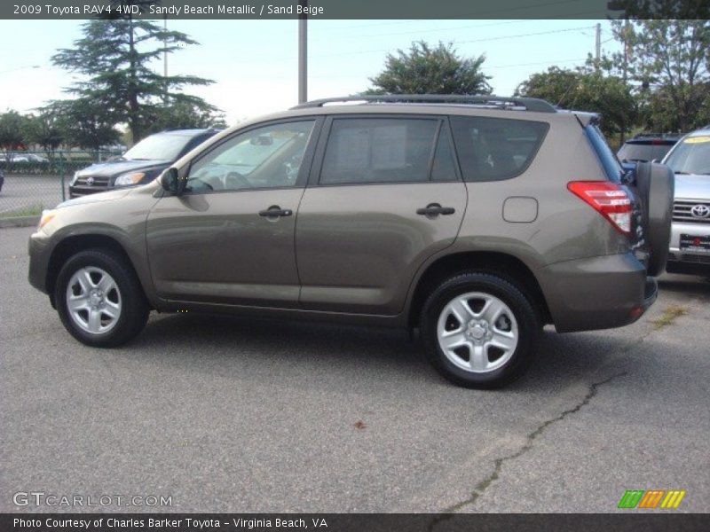 Sandy Beach Metallic / Sand Beige 2009 Toyota RAV4 4WD