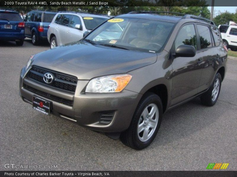 Sandy Beach Metallic / Sand Beige 2009 Toyota RAV4 4WD