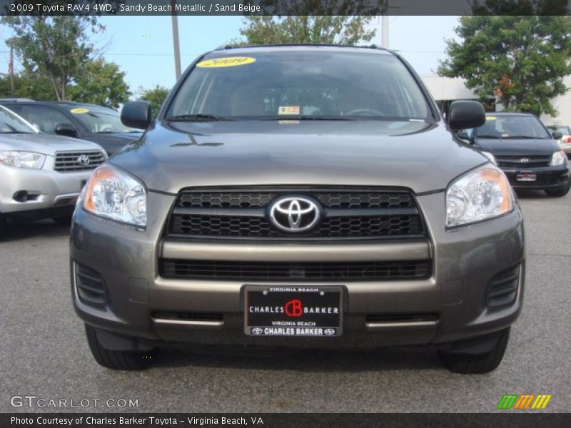 Sandy Beach Metallic / Sand Beige 2009 Toyota RAV4 4WD
