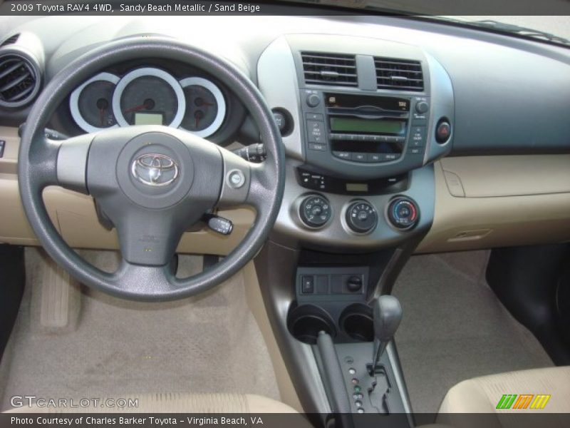 Sandy Beach Metallic / Sand Beige 2009 Toyota RAV4 4WD