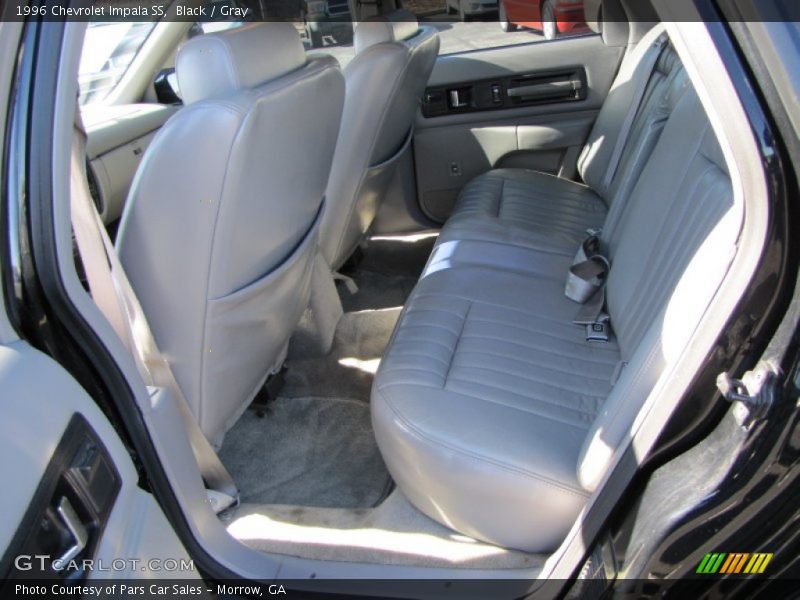 Rear Seat of 1996 Impala SS