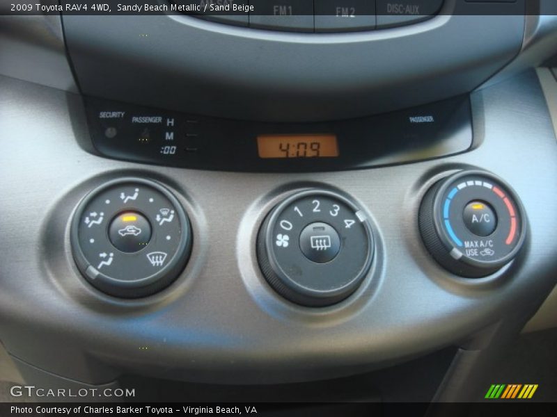 Sandy Beach Metallic / Sand Beige 2009 Toyota RAV4 4WD