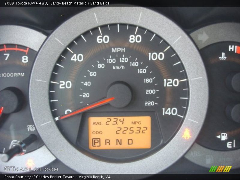 Sandy Beach Metallic / Sand Beige 2009 Toyota RAV4 4WD