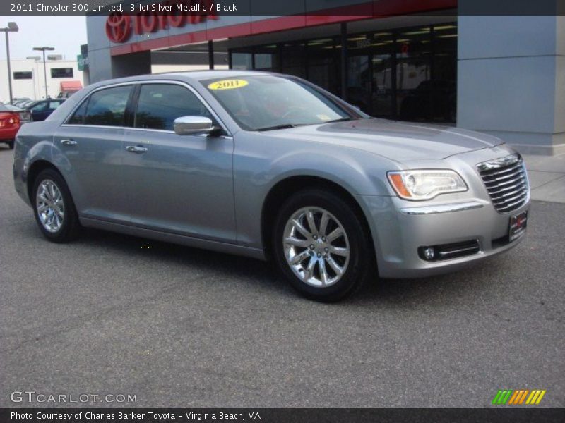 Billet Silver Metallic / Black 2011 Chrysler 300 Limited