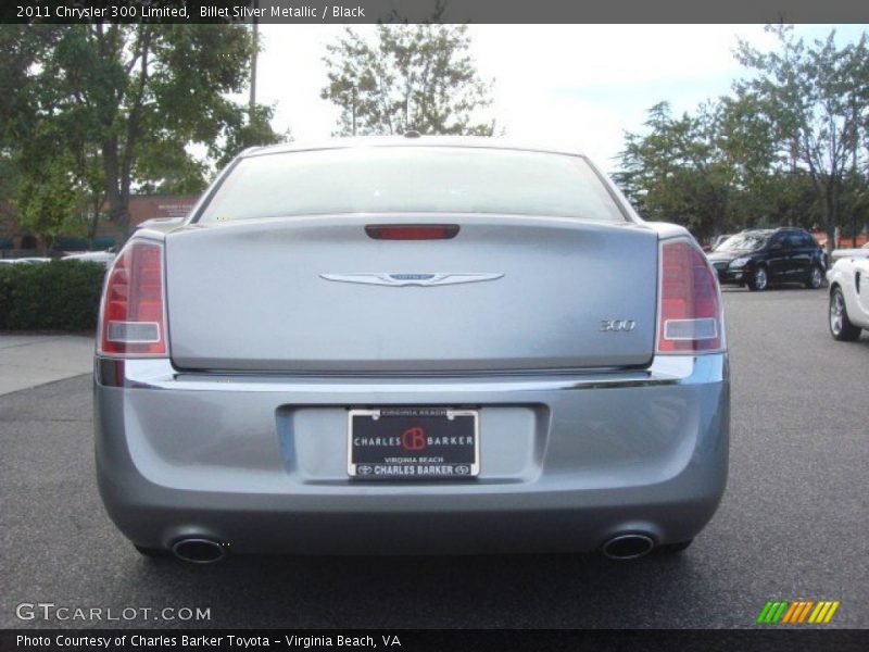 Billet Silver Metallic / Black 2011 Chrysler 300 Limited