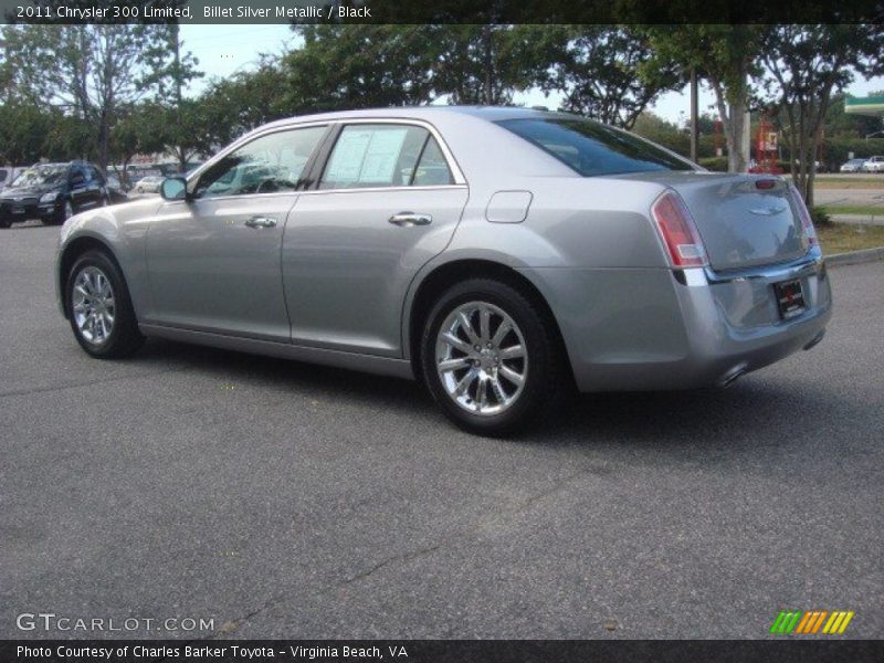 Billet Silver Metallic / Black 2011 Chrysler 300 Limited