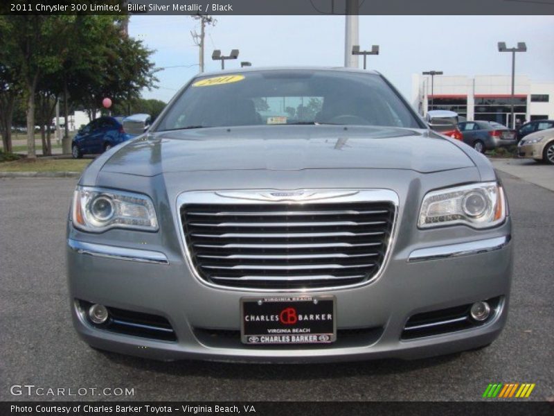 Billet Silver Metallic / Black 2011 Chrysler 300 Limited