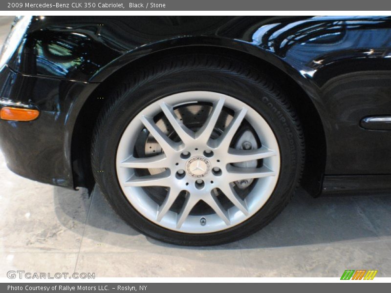 Black / Stone 2009 Mercedes-Benz CLK 350 Cabriolet