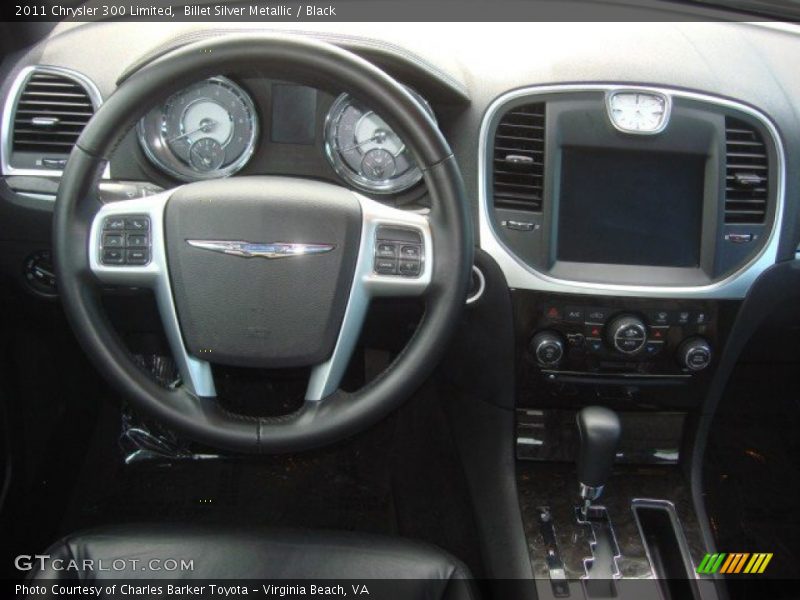 Billet Silver Metallic / Black 2011 Chrysler 300 Limited