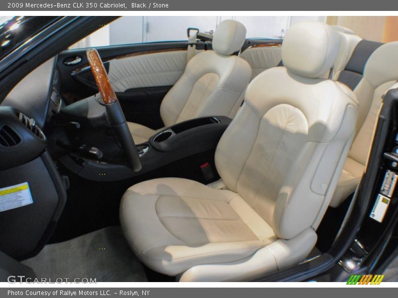 Black / Stone 2009 Mercedes-Benz CLK 350 Cabriolet