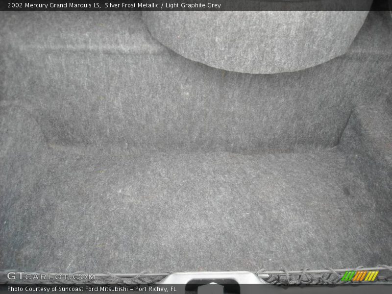 Silver Frost Metallic / Light Graphite Grey 2002 Mercury Grand Marquis LS