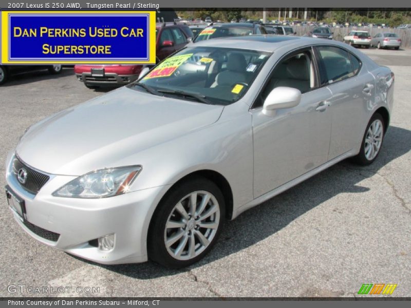 Tungsten Pearl / Sterling 2007 Lexus IS 250 AWD