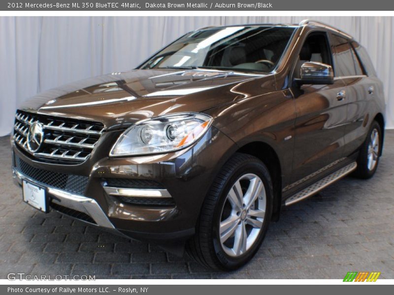 Dakota Brown Metallic / Auburn Brown/Black 2012 Mercedes-Benz ML 350 BlueTEC 4Matic