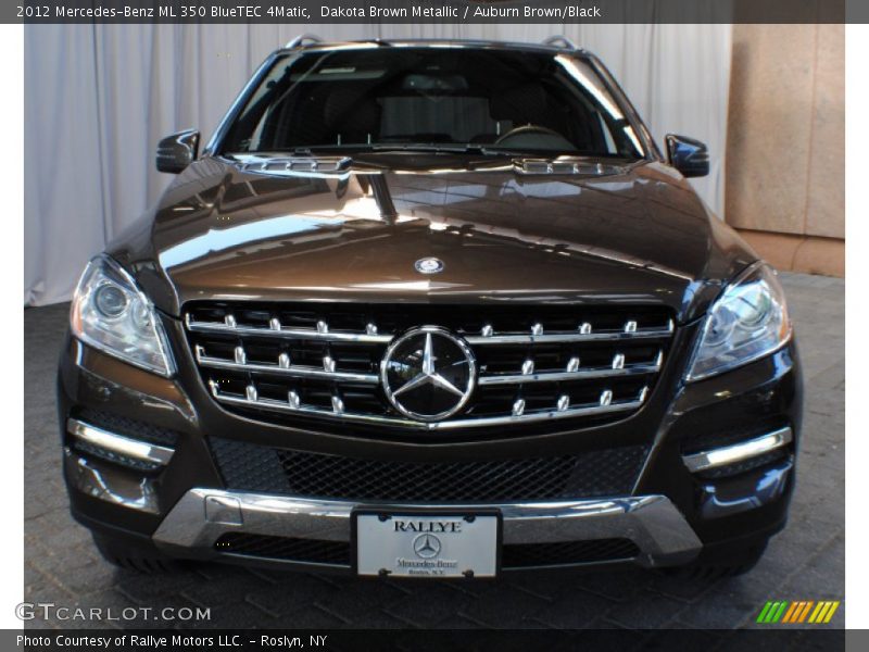 Dakota Brown Metallic / Auburn Brown/Black 2012 Mercedes-Benz ML 350 BlueTEC 4Matic