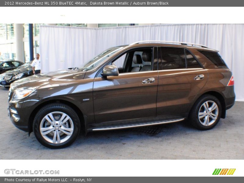 Dakota Brown Metallic / Auburn Brown/Black 2012 Mercedes-Benz ML 350 BlueTEC 4Matic
