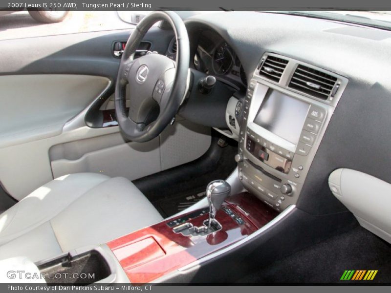 Tungsten Pearl / Sterling 2007 Lexus IS 250 AWD