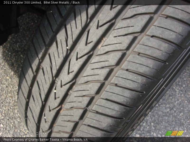 Billet Silver Metallic / Black 2011 Chrysler 300 Limited