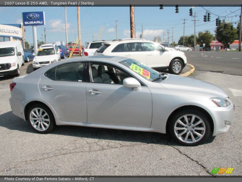 Tungsten Pearl / Sterling 2007 Lexus IS 250 AWD