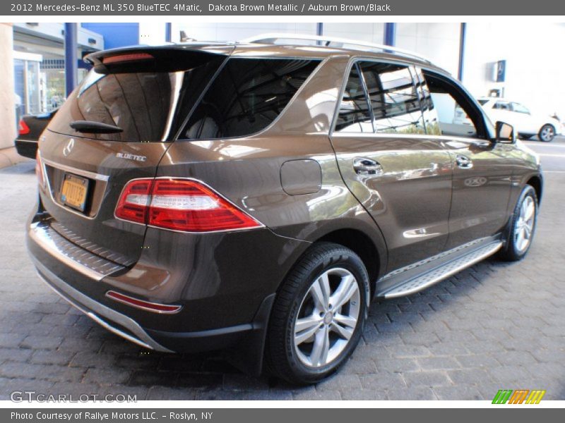 Dakota Brown Metallic / Auburn Brown/Black 2012 Mercedes-Benz ML 350 BlueTEC 4Matic