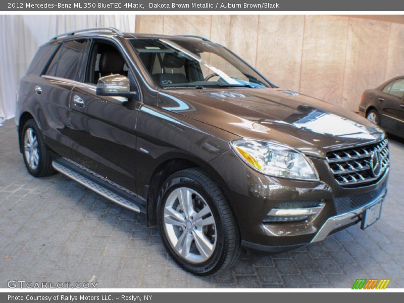 Dakota Brown Metallic / Auburn Brown/Black 2012 Mercedes-Benz ML 350 BlueTEC 4Matic