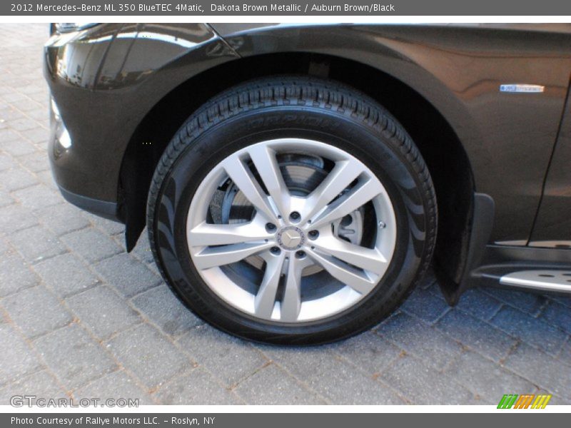 Dakota Brown Metallic / Auburn Brown/Black 2012 Mercedes-Benz ML 350 BlueTEC 4Matic