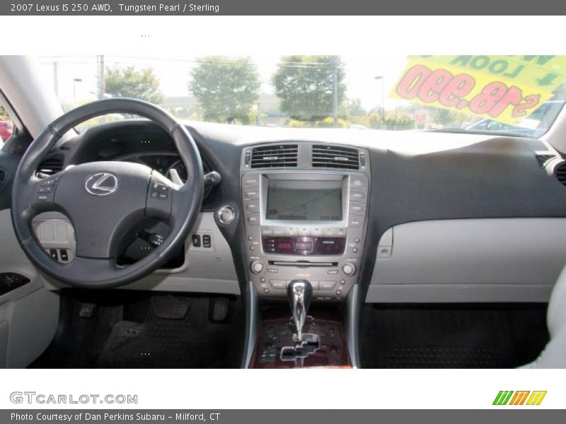 Tungsten Pearl / Sterling 2007 Lexus IS 250 AWD