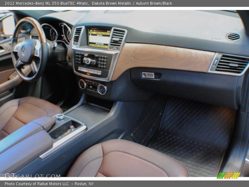 Dakota Brown Metallic / Auburn Brown/Black 2012 Mercedes-Benz ML 350 BlueTEC 4Matic