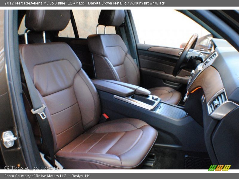 Dakota Brown Metallic / Auburn Brown/Black 2012 Mercedes-Benz ML 350 BlueTEC 4Matic