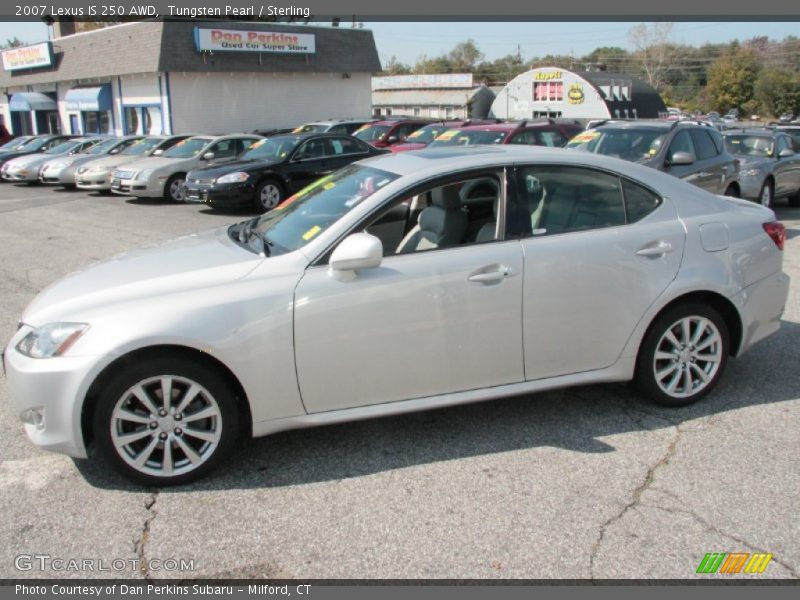 Tungsten Pearl / Sterling 2007 Lexus IS 250 AWD