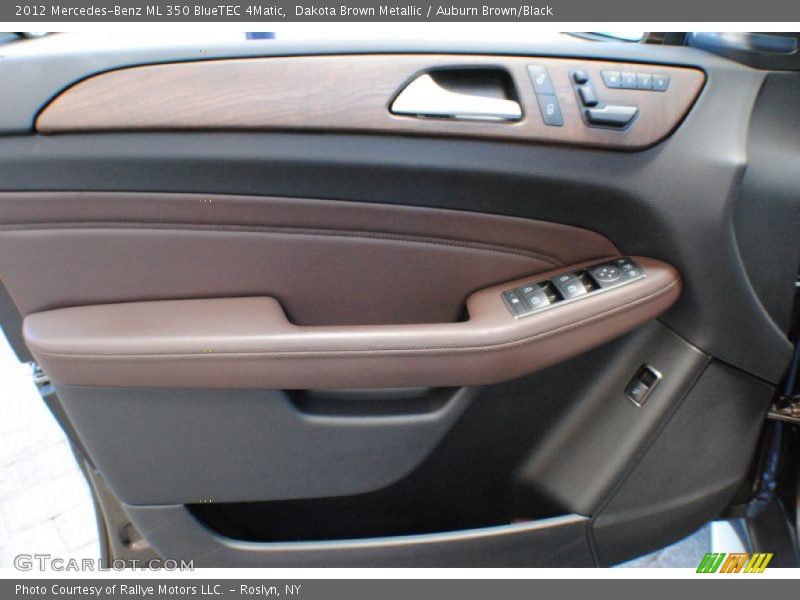 Dakota Brown Metallic / Auburn Brown/Black 2012 Mercedes-Benz ML 350 BlueTEC 4Matic