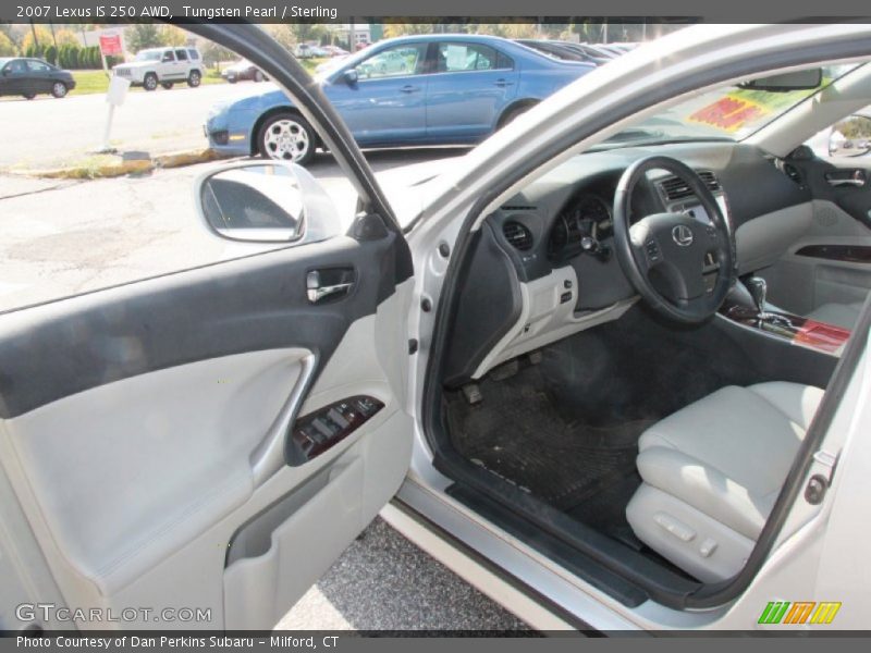 Tungsten Pearl / Sterling 2007 Lexus IS 250 AWD