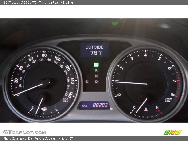 Tungsten Pearl / Sterling 2007 Lexus IS 250 AWD
