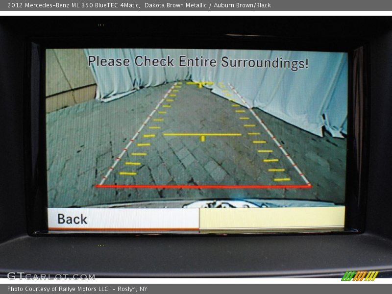 Dakota Brown Metallic / Auburn Brown/Black 2012 Mercedes-Benz ML 350 BlueTEC 4Matic