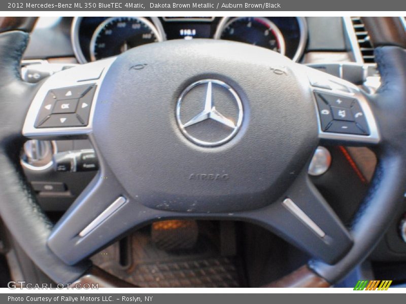 Dakota Brown Metallic / Auburn Brown/Black 2012 Mercedes-Benz ML 350 BlueTEC 4Matic
