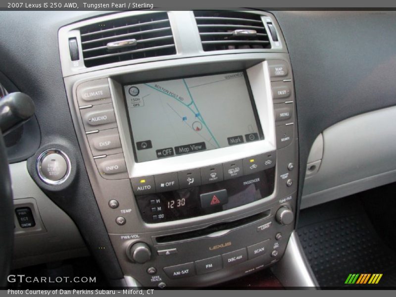 Tungsten Pearl / Sterling 2007 Lexus IS 250 AWD