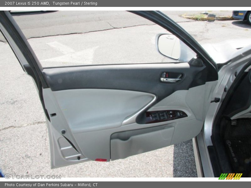 Tungsten Pearl / Sterling 2007 Lexus IS 250 AWD