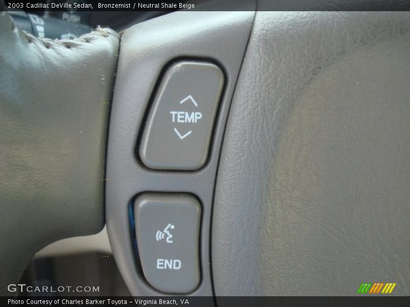 Bronzemist / Neutral Shale Beige 2003 Cadillac DeVille Sedan