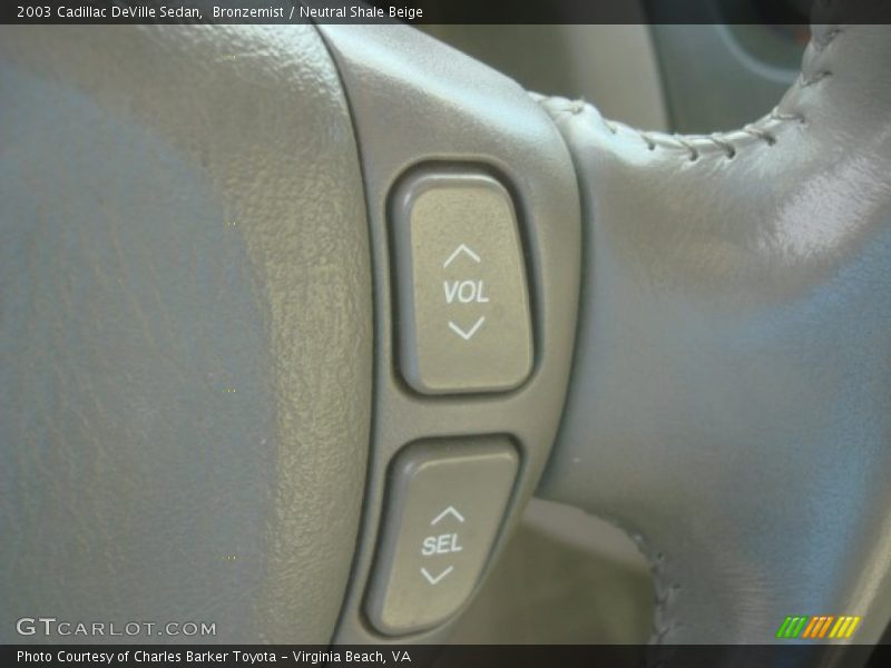 Bronzemist / Neutral Shale Beige 2003 Cadillac DeVille Sedan