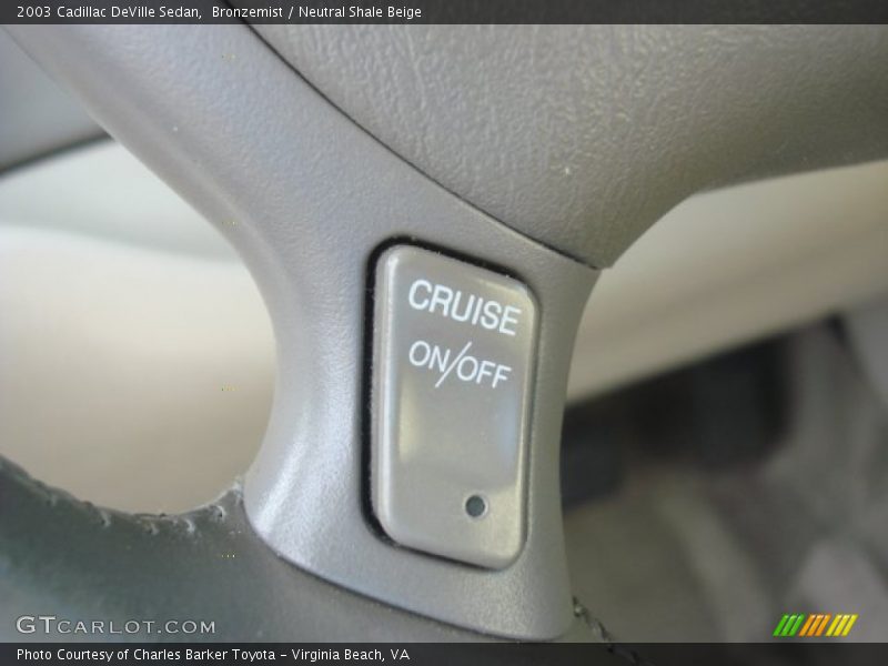 Bronzemist / Neutral Shale Beige 2003 Cadillac DeVille Sedan