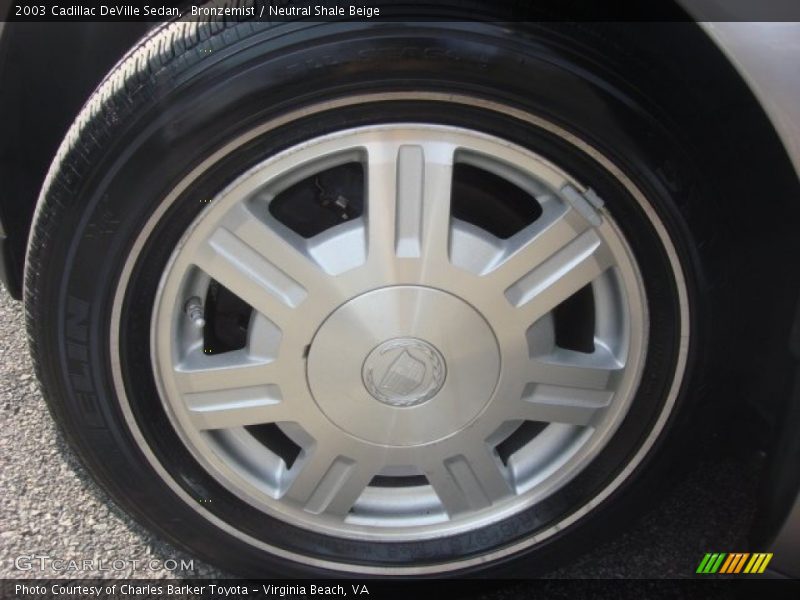 Bronzemist / Neutral Shale Beige 2003 Cadillac DeVille Sedan