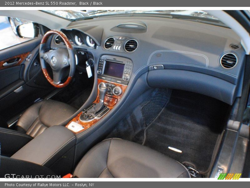 Black / Black 2012 Mercedes-Benz SL 550 Roadster