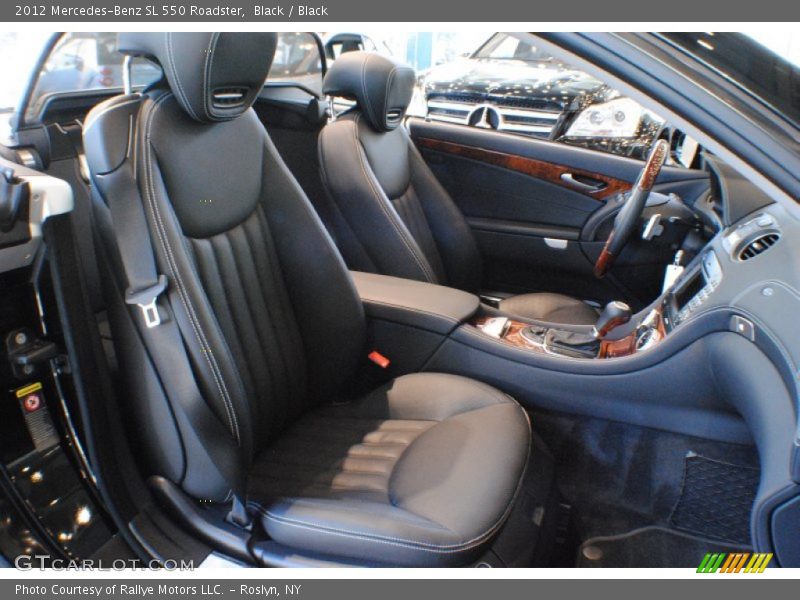 Black / Black 2012 Mercedes-Benz SL 550 Roadster